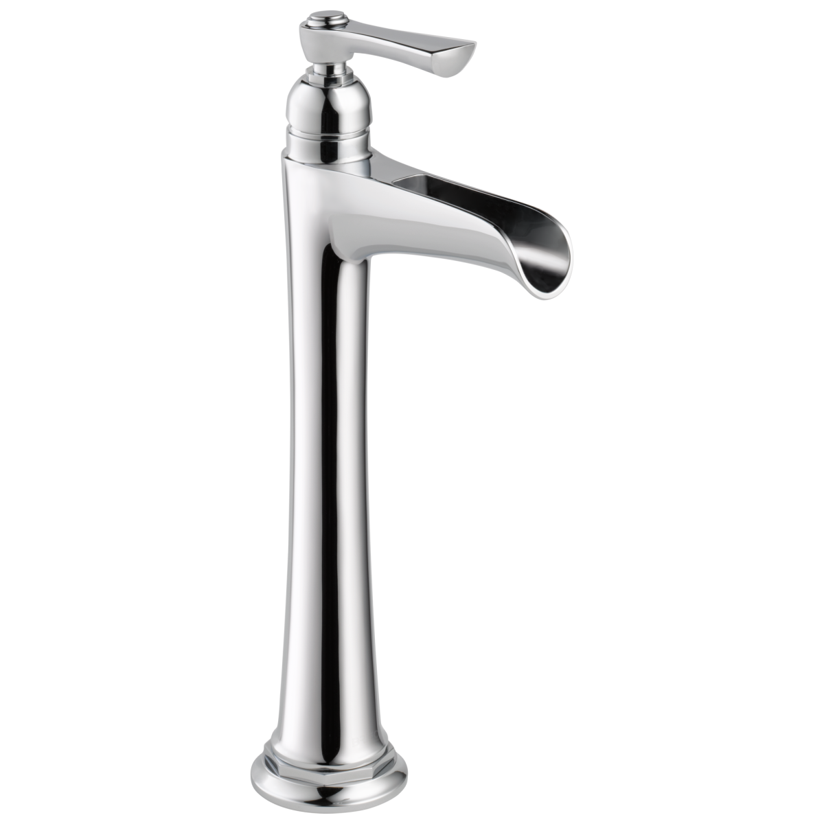 BRIZO Rook Single-Handle Vessel Lavatory Faucet with Channel Spout 1.5 GPM — Chrome