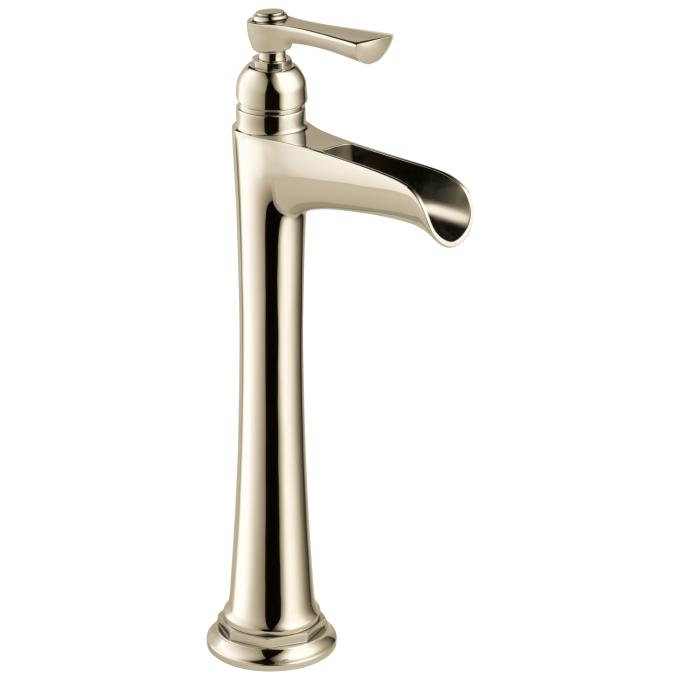 BRIZO Rook Single-Handle Vessel Lavatory Faucet 1.2 GPM — Polished Nickel