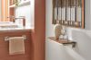 BRIZO Frank Lloyd Wright Single-Handle Lavatory Faucet 1.2 GPM — Luxe Nickel / Teak Wood