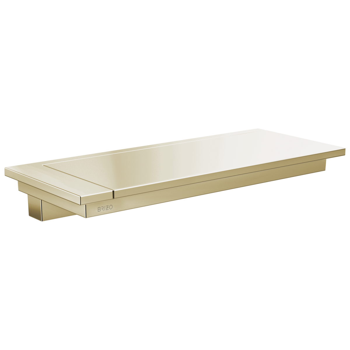 BRIZO Frank Lloyd Wright Wall Shelf — Polished Nickel