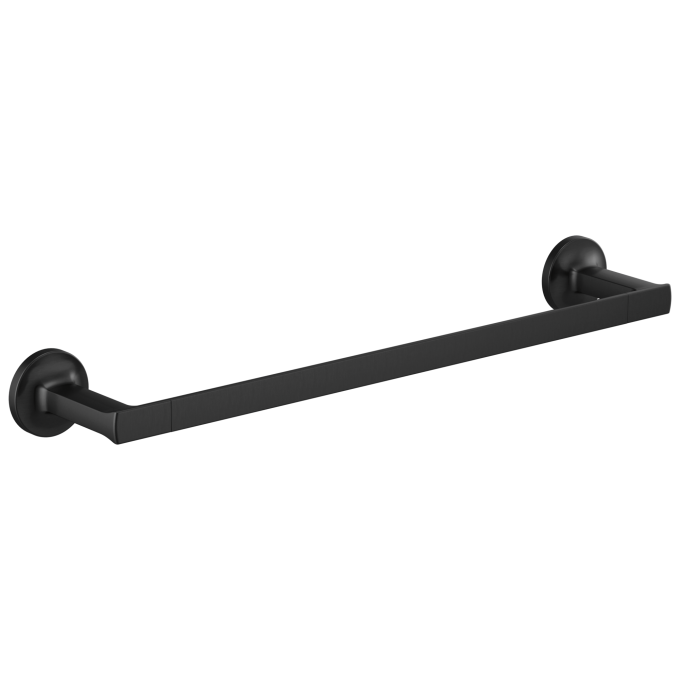 BRIZO Kintsu 18" Towel Bar — Matte Black