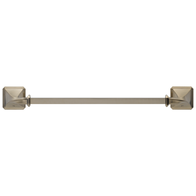 BRIZO Virage 18" Towel Bar — Brushed Nickel