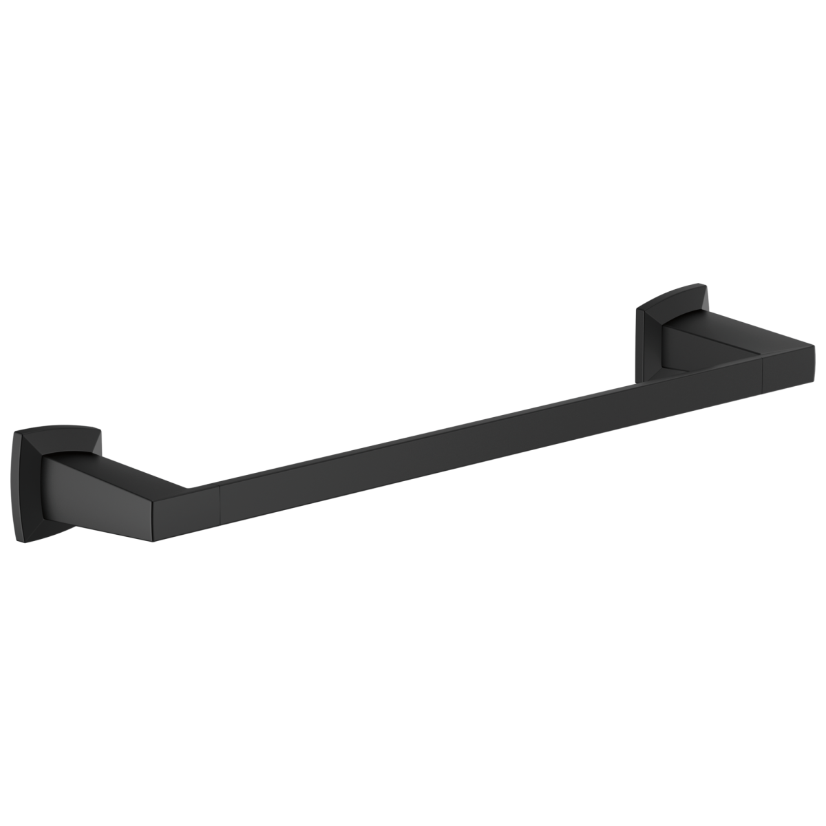 BRIZO Vettis 18" Towel Bar — Matte Black