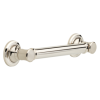 BRIZO 12" Classic Grab Bar — Polished Nickel