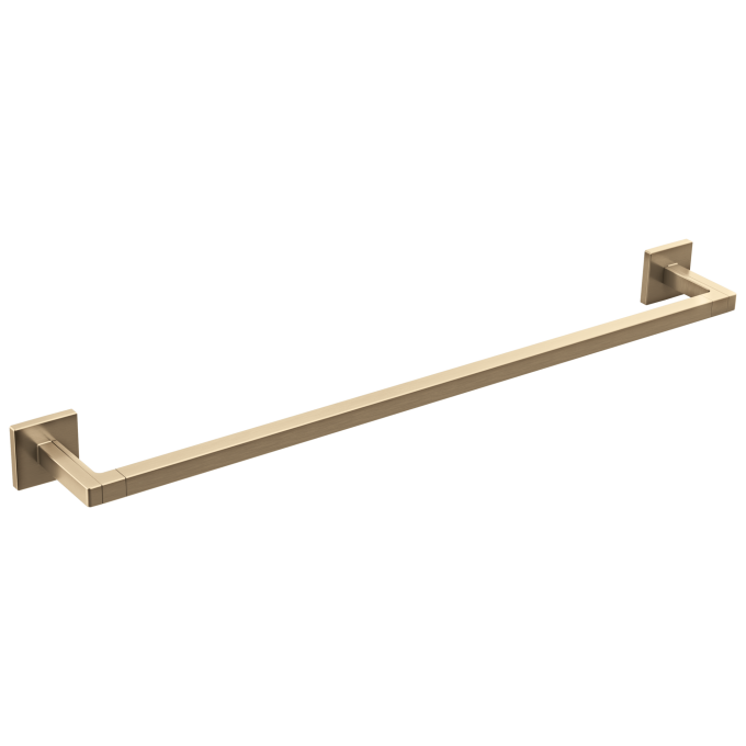 BRIZO Frank Lloyd Wright 24" Towel Bar — Luxe Gold