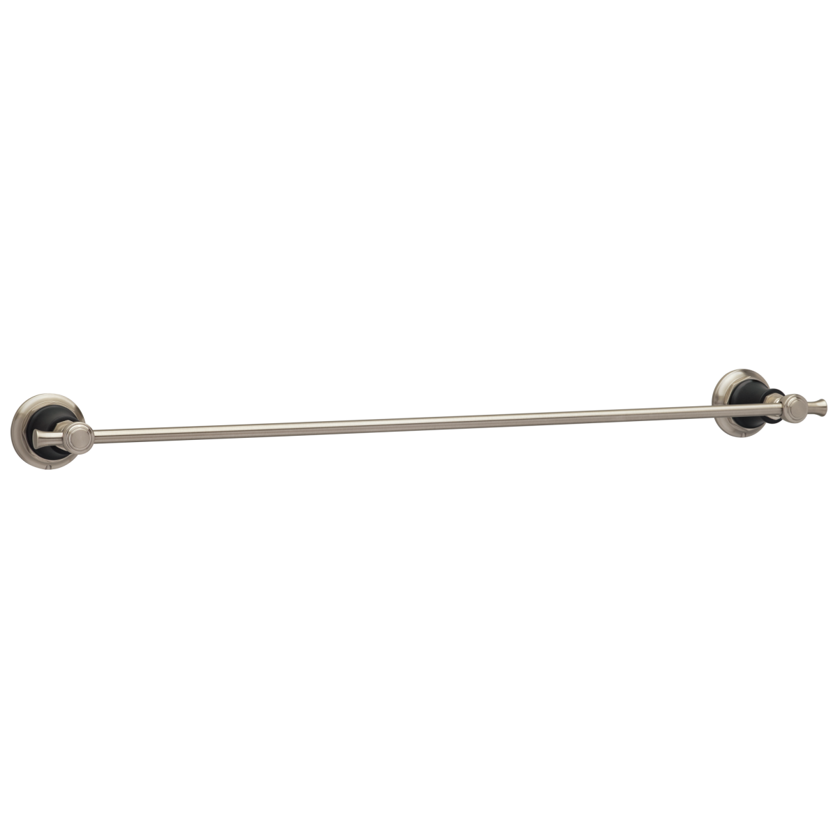 BRIZO Rook 24" Towel Bar — Luxe Nickel  /Matte Black