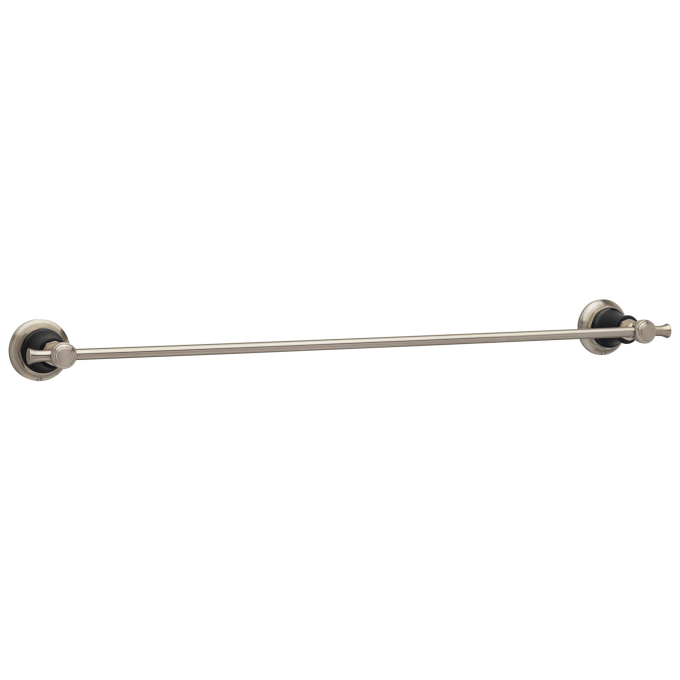 BRIZO Rook 24" Towel Bar — Luxe Nickel  /Matte Black