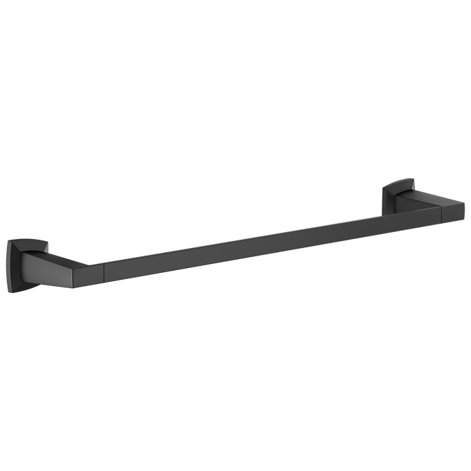 BRIZO Vettis 24" Towel Bar — Matte Black