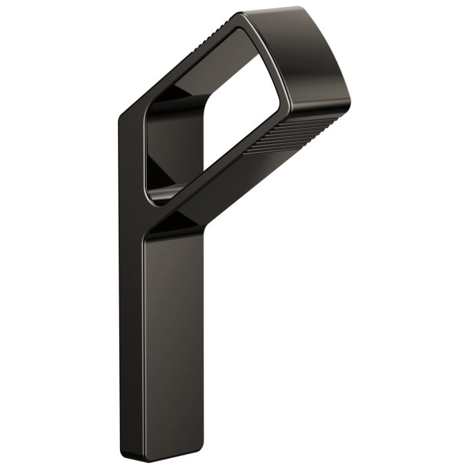 BRIZO Kintsu Robe Hook — Brilliance Black Onyx