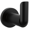 BRIZO Roccesco Single Robe Hook — Matte Black