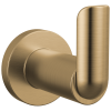 BRIZO Roccesco Single Robe Hook — Luxe Gold
