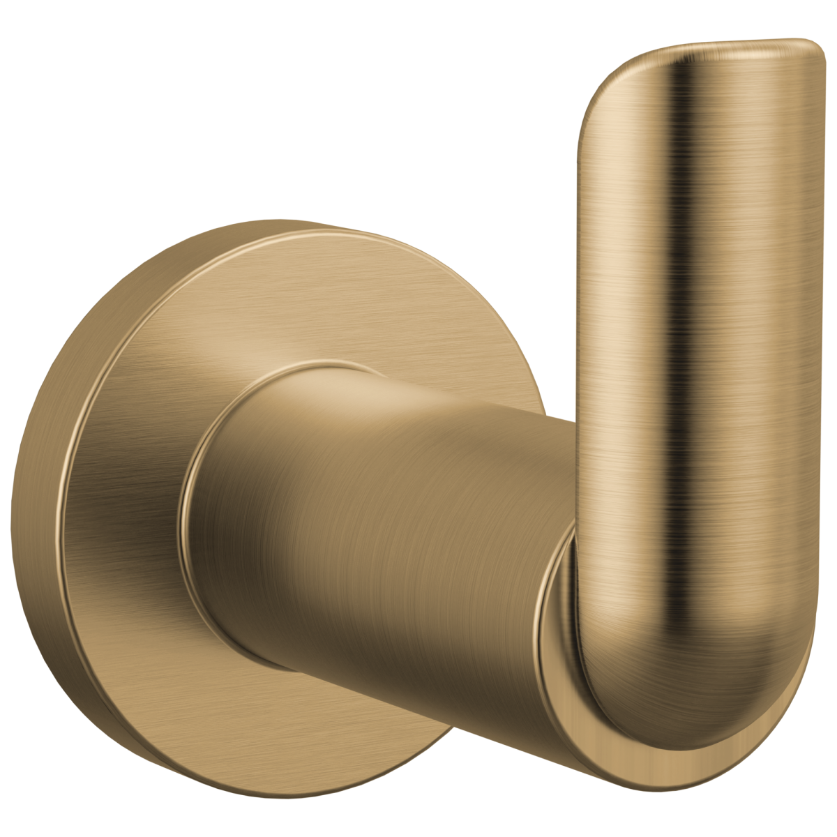 BRIZO Roccesco Single Robe Hook — Luxe Gold