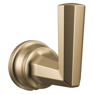 BRIZO Beauclere Single Robe Hook — Luxe Gold