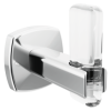 BRIZO Allaria Robe Hook — Polished Chrome / Clear Acrylic