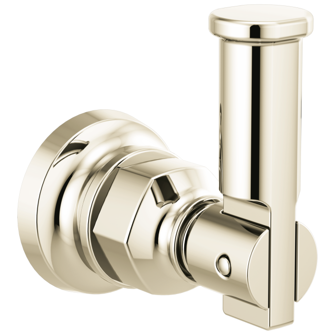 BRIZO Invari Robe Hook — Polished Nickel