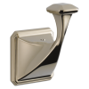 BRIZO Virage Robe Hook — Polished Nickel