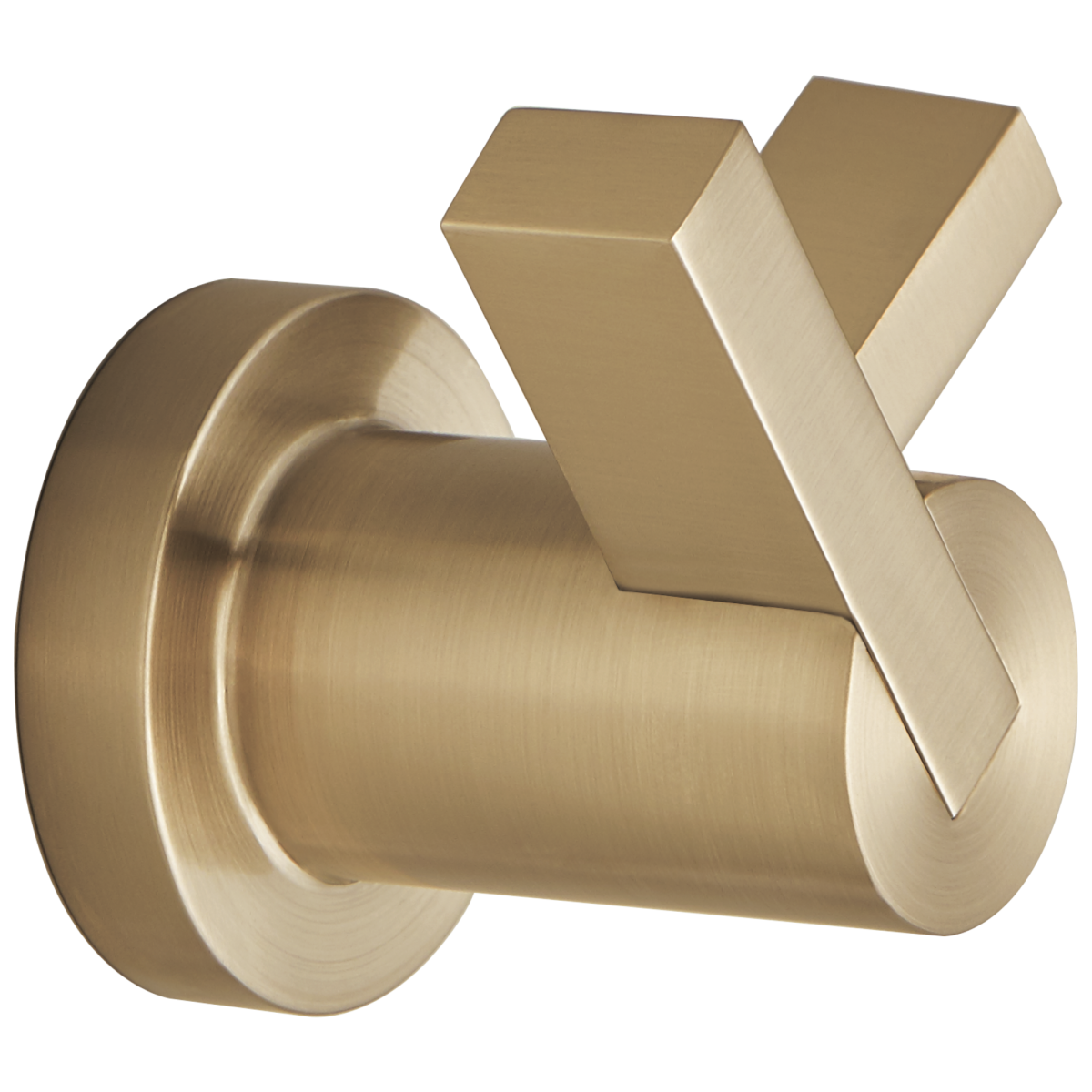 BRIZO Litze Double Robe Hook — Luxe Gold