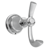 BRIZO Rook Double Robe Hook — Chrome