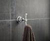 BRIZO Rook Double Robe Hook — Chrome