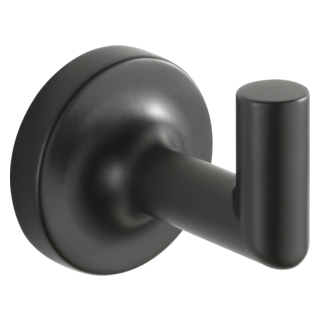 BRIZO Odin Single Robe Hook — Matte Black