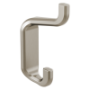 BRIZO Levoir Double Robe Hook — Luxe Nickel