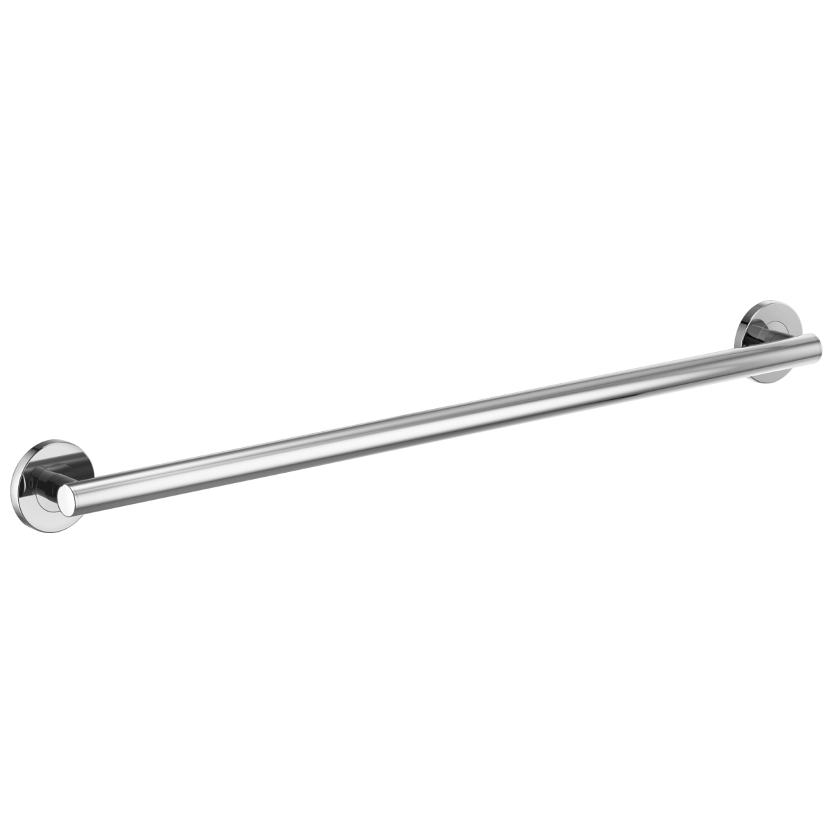 BRIZO 36" Linear Round Grab Bar — Chrome
