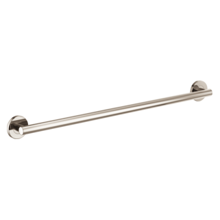 BRIZO 36" Linear Round Grab Bar — Polished Nickel