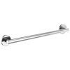 BRIZO 24" Linear Round Grab Bar — Chrome
