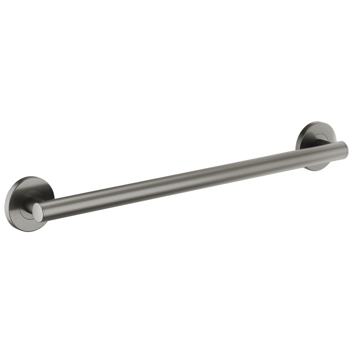 BRIZO 24" Linear Round Grab Bar — Luxe Steel