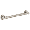BRIZO 18" Classic Grab Bar — Luxe Nickel