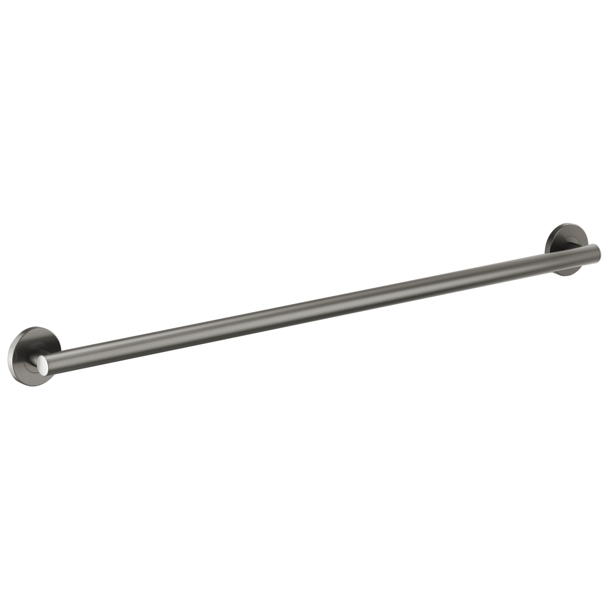 BRIZO 42" Linear Round Grab Bar — Luxe Steel