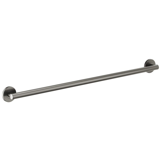 BRIZO 42" Linear Round Grab Bar — Luxe Steel