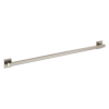 BRIZO 42" Linear Square Grab Bar — Luxe Nickel