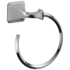BRIZO Virage Towel Ring — Chrome
