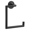 BRIZO Odin Towel Ring — Matte Black