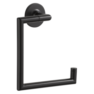 BRIZO Odin Towel Ring — Matte Black