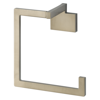 BRIZO Siderna Towel Ring — Brushed Nickel