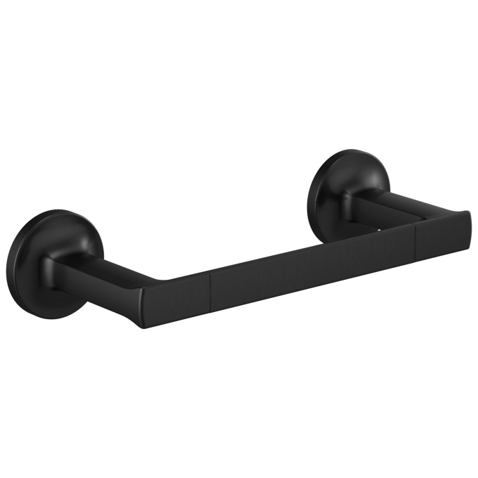 BRIZO Kintsu 8" Towel Bar — Matte Black