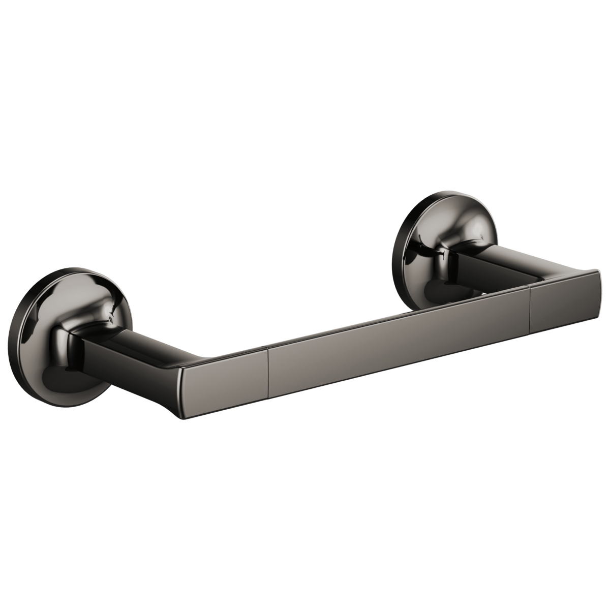 BRIZO Kintsu 8" Towel Bar — Brilliance Black Onyx