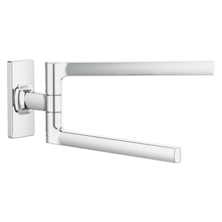 BRIZO Kintsu 8" Pivoting Towel Bar — Chrome