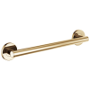 BRIZO 18" Linear Round Grab Bar — Polished Gold