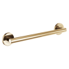 BRIZO 18" Linear Round Grab Bar — Polished Gold