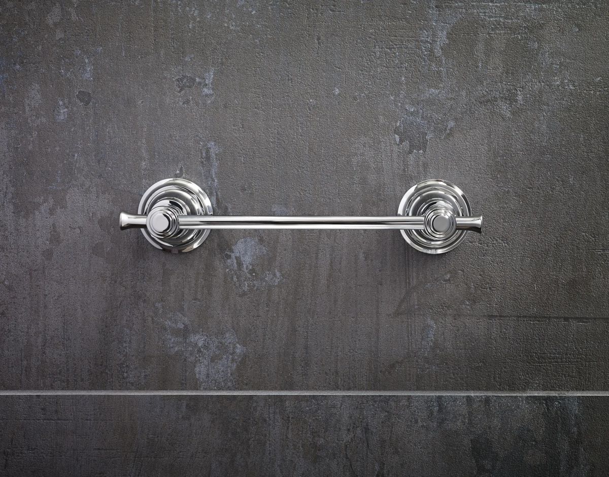 BRIZO Rook 8" Towel Bar — Chrome