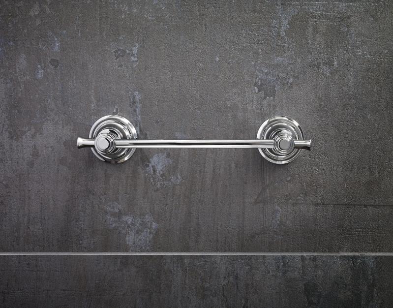 BRIZO Rook 8" Towel Bar — Chrome