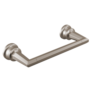 BRIZO Beauclere 8" Towel Bar — Luxe Nickel
