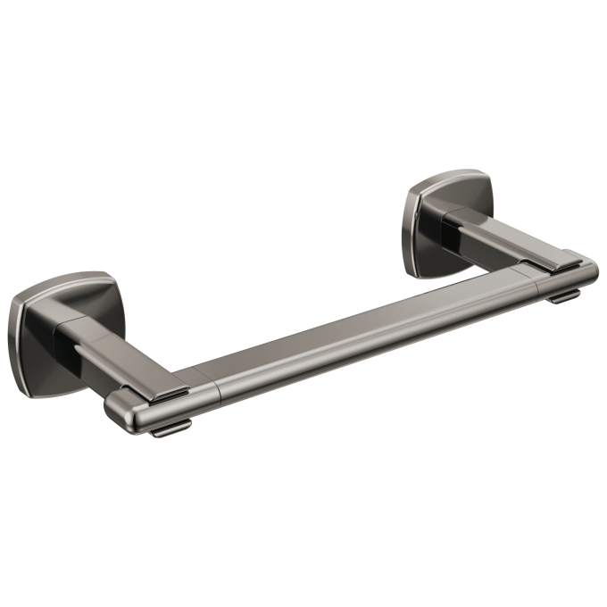 BRIZO Allaria 8" Towel Bar — Brilliance Black Onyx