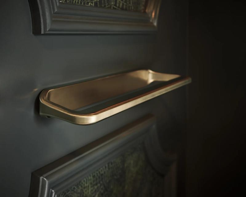 BRIZO Levoir 12" Towel Bar — Luxe Gold