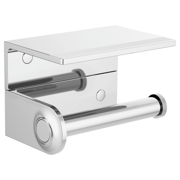 BRIZO Kintsu Tissue Holder Shelf — Chrome