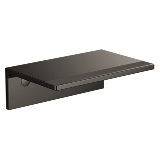 BRIZO Kintsu Tissue Holder Shelf — Brilliance Black Onyx