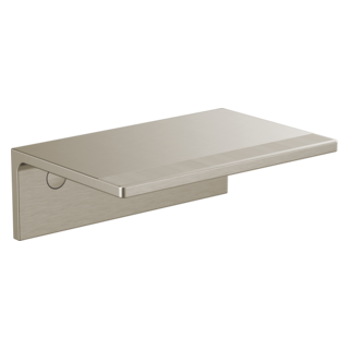 BRIZO Kintsu Tissue Holder Shelf — Luxe Nickel